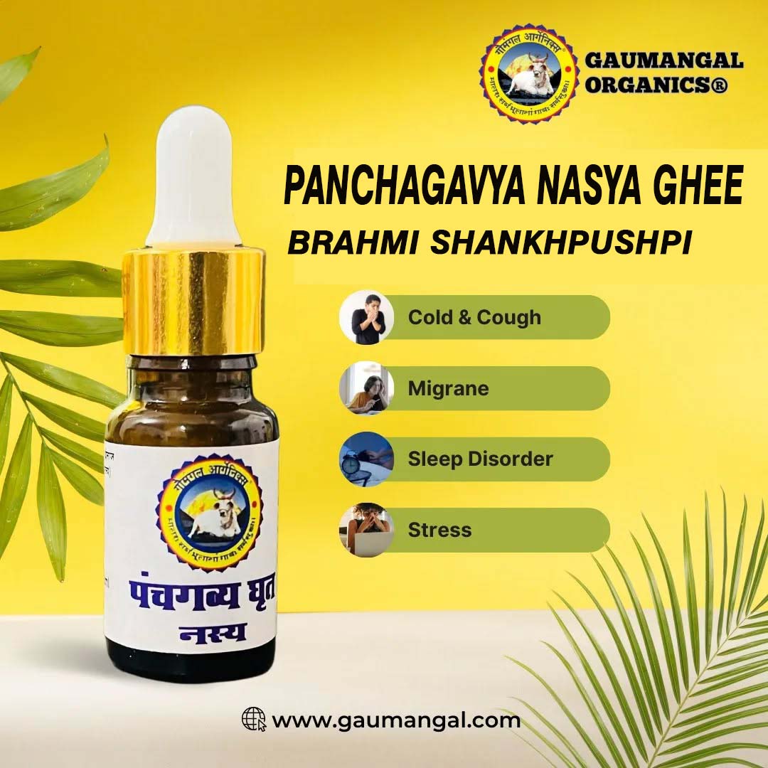Panchagavya Nasya Ghee Brahmi Shankhpuspi