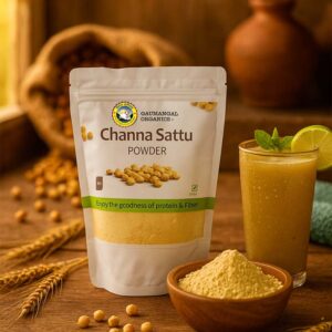Gaumangal Organics Channa Sattu Powder