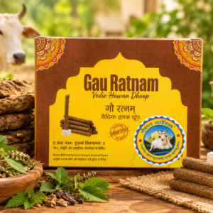 Gau Ratnam Vedic Dhoop Still Life