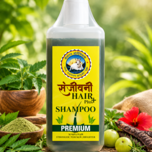 Sanjivani Hair Plus Shampoo 500ml by Gaumangal Organics